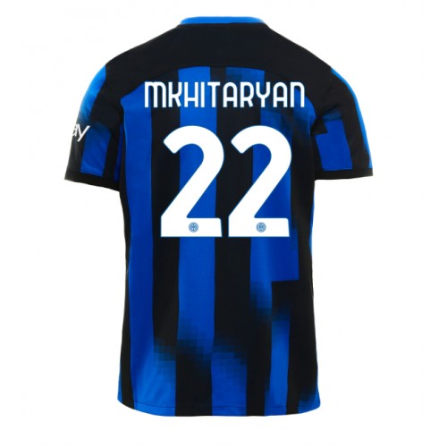 Inter Milan Henrikh Mkhitaryan #22 Domaci Dres 2023-24 Kratak Rukav